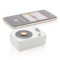 Mini Vintage 3W wireless speaker, white