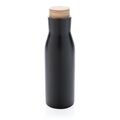Clima leakproof vacuum bottle with steel lid, black