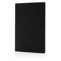 Softcover PU notebook with colored edge, blue
