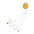 Ontario 6-in-1 round cable, white