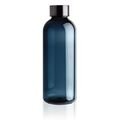 Leakproof water bottle with metallic lid, blue