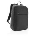 Swiss Peak laptop backpack with UV-C sterilizer pocket, blac