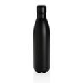 Solid color vacuum stainless steel bottle 750ml, black