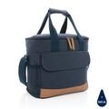 Impact AWARE™ 16 oz. rcanvas cooler bag, blue
