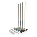 Wooden croquet set, brown