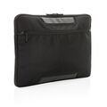 Swiss Peak AWARE™ RPET Voyager 15.6" laptop sleeve, black