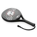 No Fear Fiber Glass Padel Racket, black
