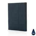 Impact Aware™ A5 notebook with magnetic closure, navy