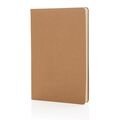 A5 FSC® hardcover notebook, brown