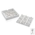 FSC® wooden Sudoku game, white