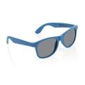 GRS recycled PP plastic sunglasses, blue