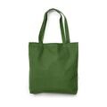 VINGA Canvas bag gots, green