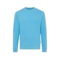 Iqoniq Zion recycled cotton crew neck, blue