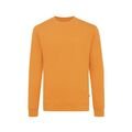 Iqoniq Zion recycled cotton crew neck, orange