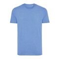 Iqoniq Manuel recycled cotton t-shirt undyed, heather blue