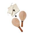 VINGA Colos beach tennis game, brown
