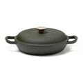 VINGA Monte enameled cast iron sauté pan, green