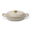 VINGA Monte enameled cast iron sauté pan, grey
