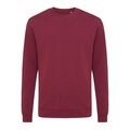 Iqoniq Zion recycled cotton crew neck, burgundy