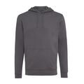 Iqoniq Jasper recycled cotton hoodie, anthracite