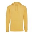 Iqoniq Jasper recycled cotton hoodie, ochre yellow