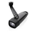 Lightwave RCS rplastic USB-rechargeable torch with crank, black