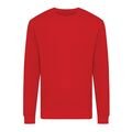 Iqoniq Zion recycled cotton crew neck, red