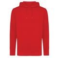 Iqoniq Jasper recycled cotton hoodie, red