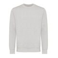 Iqoniq Etosha lightweight recycled cotton crew neck, light heather grey
