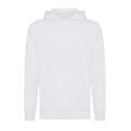 Iqoniq Rila lightweight recycled cotton hoodie, white