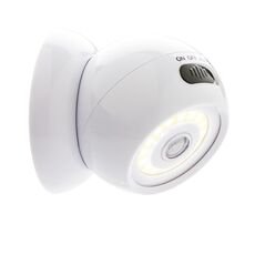 Balta COB 360 lemputė su judesio jutikliu