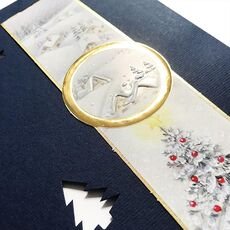 Kalėdinis atvirukas H1043