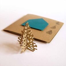 Kalėdinis atvirukas FS716-P