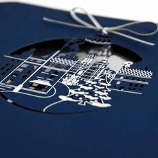 Kalėdinis atvirukas FS726gg-P