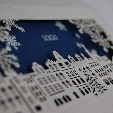 Kalėdinis atvirukas FS732s