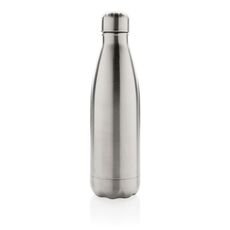 Vacuum insulated stainless steel bottle, silver