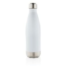 Vacuum insulated stainless steel bottle, white