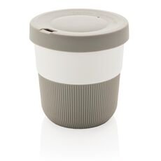 PLA cup coffee to go 280ml, grey