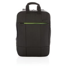 Soho business RPET 15.6&quot; laptop backpack PVC free, black