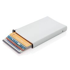 Standard aluminium RFID cardholder, silver