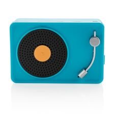Mini Vintage 3W wireless speaker, blue
