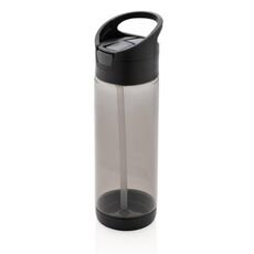 Tritan performance bottle with spout, black