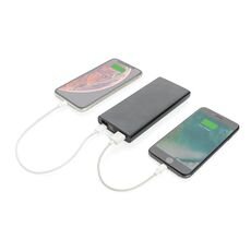 Aluminum 18W 10.000 mAh PD Powerbank, black