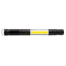 Large telescopic light with COB, black