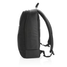Swiss Peak laptop backpack with UV-C sterilizer pocket, blac