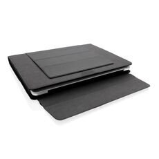 Fiko 2-in 1 laptop sleeve and workstation, black