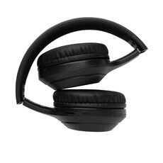 RCS standard recycled plastic headphone, black