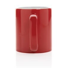 Ceramic classic mug, red