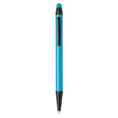 Aluminium slim stylus pen, light blue