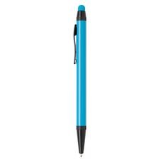 Aluminium slim stylus pen, light blue